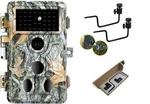 64MP 1296P Night Vision No Glow Trail Cameras + Tree Mount Holder. Fixed Price $69.99.