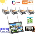 Camcamp 4PACK 4MP Solar Wireless Security Camera System Monitor 10CH& 500GB Hdd. Fixed Price $298.29.