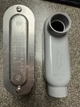 Eaton Crouse Hinds LB45-CGN Conduit Body With Cover. Fixed Price $27.00.