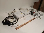 Lot Of 2 Louroe AP-1TB Talk/listen Audio Base Stations W/ Cables Shown. Fixed Price $299.99.