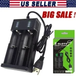 Usb Smart Battery Charger FOR18550 14500 16340 Rechargeable Li-ion Batteries Lot. Fixed Price $63.88.