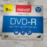 Maxell 4.7 Gb Dvd-r 120 Minutes Upto/max 16X 638002. Fixed Price $19.00.