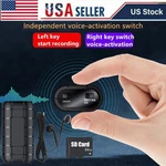 500 Hrs Mini Spy Voice Activated Recorder Digital Audio Magnetic 64GB MP3 Player. Fixed Price $32.99.