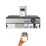 Evertech 8 Channel Video Recorder For 2MP Ahd Tvi Cvi Analog Cameras 4TB Hdd. Fixed Price $229.99.