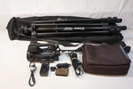 Canon XA35 Hd Video Camcorder, Audio Handle, Sim Cards, Remote, Case, Tripod. Fixed Price $749.00.