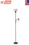 Mainstays 72" Black Combo Floor Lamp With Modern Reading. Fixed Price $26.70.