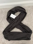 Beyond Yoga Black Infinity Scarf With Hidden Phone Zipper Pocket Os. Fixed Price $32.00.