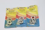 9-PACK Handi-man 171 Canvas Turn Fasteners Eye/washer Set Nickel Brass. Fixed Price $9.99.