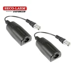 Seco-larm SLM-NE-SE01-020Q Passive Ethernet Extender Over Coax Up To 650FT/200M. Fixed Price $24.38.