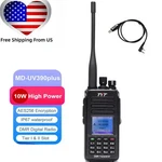 Tyt MD-UV390PLUS AES256 Encryption Dmr Digital IP67 10W Dual Band Radios. Fixed Price $102.00.