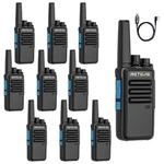 10PACK RT68D Dmr Portable Two Way Radio 2000MAH Usb-c AES256 For School Hotel. Fixed Price $269.99.