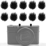 Nezyo 10 Pcs Camera Mic Windscreen Muff Built 0.24 X Inch, Black. Fixed Price $13.35.
