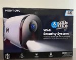 Night Owl 10 Channel Wi-fi Nvr With 2TB Camera 4K CL-BT8WN2-F88L New!. Fixed Price $314.99.