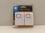 Ge / Jasco Battery Operated Magnetic Window Door Alarm 2 Pack 45115 New. Fixed Price $9.89.