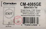 Camden CM-4085GE Green Mushroom Push/exit Button. Fixed Price $69.99.