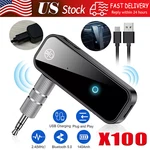 Usb Wireless Bluetooth Transmitter Receiver For Car Music Audio Aux Adapter Lot. Fixed Price $528.66.