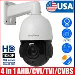 4 In 1 Ahd/cvi/tvi/cvbs Ptz 2MP 30X Zoom Ir Outdoor Speed Dome Security Camera. Fixed Price $132.00.