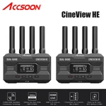 Us Accsoon Cineview He 350M/1200FT 2.4G+5GHZ Wireless Video Transmitter Receiver. Fixed Price $315.00.