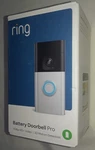 Ring Battery Doorbell Pro 1536P Hd+ Color Video, 3D Motion Detection Head-to-toe. Fixed Price $170.00.