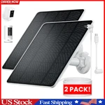 Solar Panel For Ring CAMERA(2ND Generation), Pack 5W With 10FT/3M. Fixed Price $39.99.