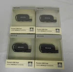 Belkin F5U045P Usb 1.1 4-PORT Pocket Hub (black) Nib Lot Of. Fixed Price $40.00.