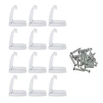 Rv Storage Door Latch Spring Clip Compartment Hardware White Sturdy 12 Pcs. Fixed Price $25.02.