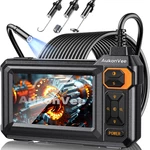 Endoscope Camera With Light, 1920P Hd Borescope Inspection 4.3" Ips. Fixed Price $44.99.