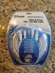 Swann SWADS-15MBNC Advanced-series Video & Power 50FT/15M Cable New. Fixed Price $18.95.