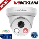Vikylin 8MP 4K Poe Ip Camera 1/1.8" Sensor Ultra Night Full Color+ir W/ Mic Ndaa. Fixed Price $74.62.