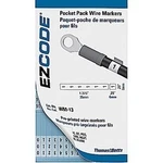 Thomas And Betts WM-46-90 Wire Book Vinyl Cloth 10 Markers. Fixed Price $59.06.