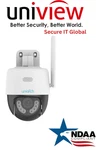 Unv 3MP Audio Ndaa Uniview Mini Pan & Tilt Network Security Camera Uniarch. Fixed Price $79.00.