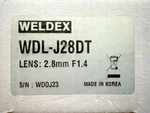 Weldex WDL-J28DT Auto-iris Vari-focal 2.8MM 12.0MM 1/3" Cs-mount Mpixel Lens. Fixed Price $49.00.