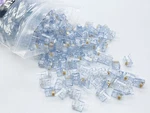 Pack Of Unused Platinum Tools 105005LT EZ-RJ12/11 Long Tab Connectors. Fixed Price $129.99.