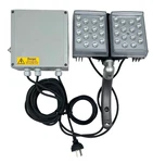 Raytec White Light Dual Panel Led Illuminator UBA-48-120H-80V 110-240V. Fixed Price $700.00.