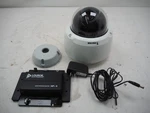 Vivotek Security Camera SD9161-H With Louroe Microphone Audio Interface Adaptor. Fixed Price $79.00.