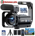 5K Video Camera 56MP Dual Lens Camcorder Wifi Ir Night Vision Vlogging. Fixed Price $113.99.