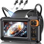 Endoscope Camera With Light, 1920P Hd Borescope Inspection 4.3" Ips. Fixed Price $44.30.