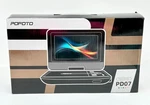 Portable Media Video Player 9.5 Screen W/ Remote Pofoto - Model: PD07 (black). Fixed Price $15.00.