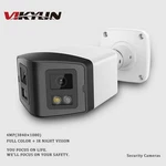 Vikylin 4MP 180 Panoramic Dual Light Full Color Ir Led Bullet Ip Camera Outdoor. Fixed Price $71.25.