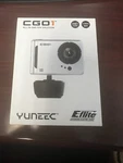 E-flite CGO1 High Definition Video Camera EFLA900 Yuneec. Fixed Price $200.00.