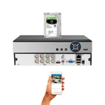 Evertech 8 Channel Real Time Dvr H.265 Full Cctv Recorder With 2TB Hdd. Fixed Price $169.99.