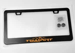 Orange Trailsport License Plate Frame Black Metal With Screws & Caps. Fixed Price $25.99.
