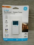 Ge Sunsmart In-wall Digital Timer Switch 32787 Programmable Light. Fixed Price $24.99.