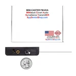 Tiny Covert Wireless Spy Bug Audio Voice Transmitter 7-1/4 Days 880 Feet Fm Vhf. Fixed Price $39.99.