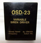 Orevox OSD-23 Dual Tone Adjustable Bell / Steady Siren Driver Board. Fixed Price $999.99.