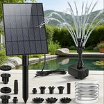 Solar Fountain Pump Panel Power Kit Pool Garden Pond Watering Submersible. Fixed Price $17.99.