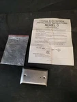 Louroe Electronics Verifact Model Microphone Wall Mounted Stainless Plate. Fixed Price $69.99.