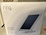 Ring Solar Panel White Adjustable Mount Weather Resistant Outdoor Security. Fixed Price $25.00.