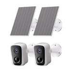 Sansco 2PCS Solar Security Camera Wireless 4MP 2-WAY Audio Wifi For Home. Fixed Price $67.00.