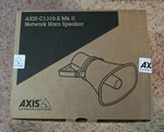 Axis C1310-E Mk Ii Network Horn Speaker (02813-001) Pieces. Fixed Price $1450.00.
